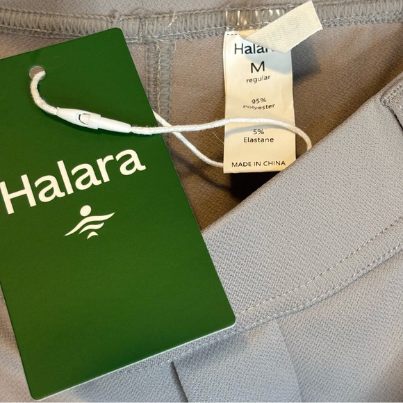 NWT Halara Medium Regular Pull On Lightweight Wide Leg Trouser Gray - Picture 6 of 6